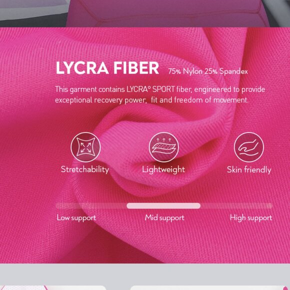 WORN ONCE: RUNNING GIRL Sports Bras Medium Support, Criss-Cross Strappy XL - Picture 7 of 10